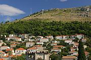 Dubrovnik 背後的 Srd Hill