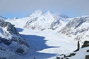 瑞士阿萊奇冰川（Aletsch Glacier）、Eggishorn、Brig