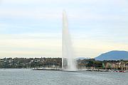 日內瓦湖上的大噴泉