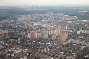 鳥瞰莫斯科 SVO 機場附近