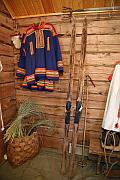 薩米人的傳統服裝和生活用具