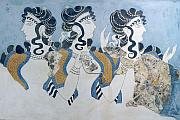 克諾索斯宮殿的壁畫
