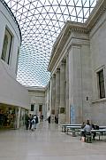 大英博物館內的大廳